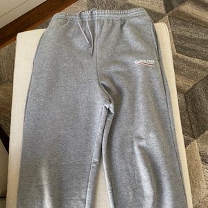 Balenciaga Swat Pants Gray Mens xs Brand New